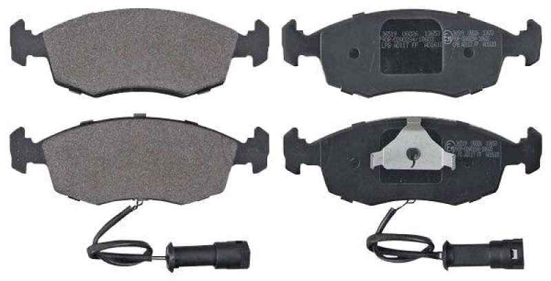 Image of A.B.S. 36519 Brake pad set with integrated wear sensor Brake Pad Set,disc brake (402)