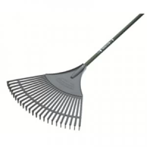 image of Slingsby Evergreen Plastic Rake 54" Aluminium GreyGreen 380363