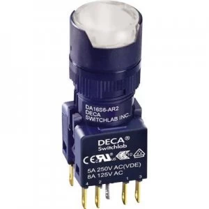 Image of DECA ADA16S6 MR2 B2KW Pushbutton 250 V AC 5 A 1 x OffOn IP65 momentary