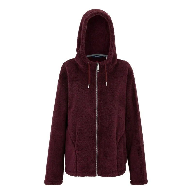 Image of Womens Full Zip Hoodie Regatta Orielle Violet Female 48