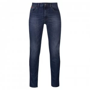 image of Lee Cooper Slim Leg Jeans Mens - Mid Wash