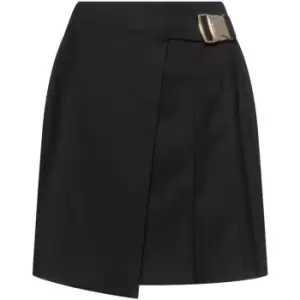 Image of BOSS Veviana Wrap Skirt - Black