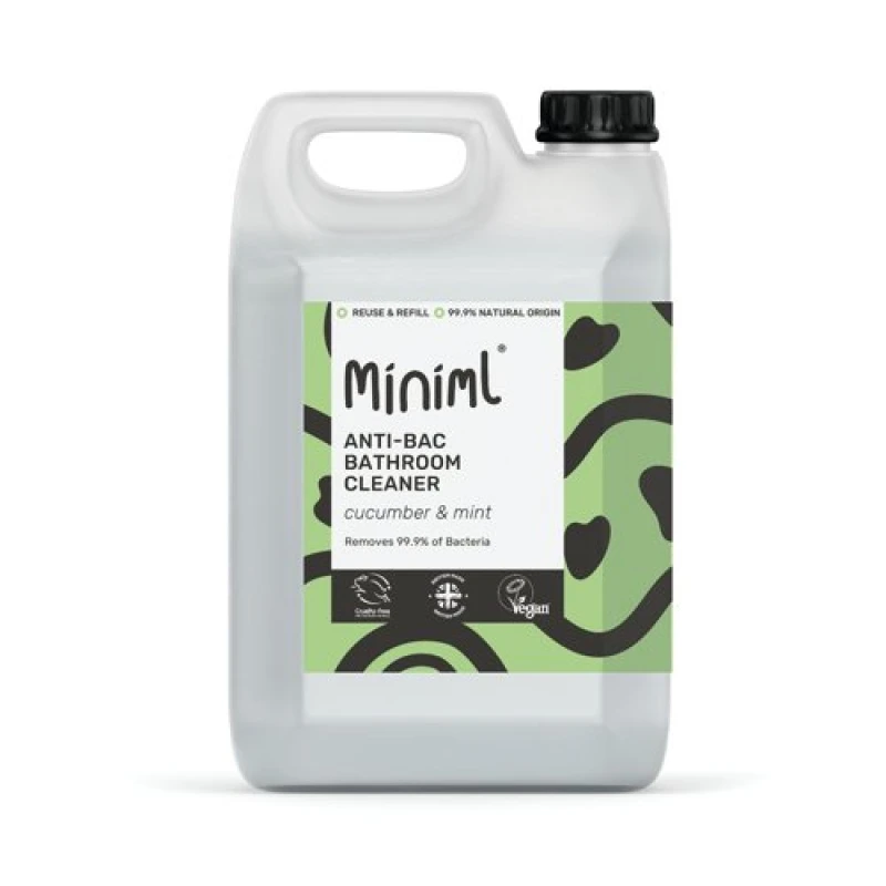 Image of Miniml Miniml Bathroom Cleaner Cucumber + Mint 5L Refill MIN405 MIN405