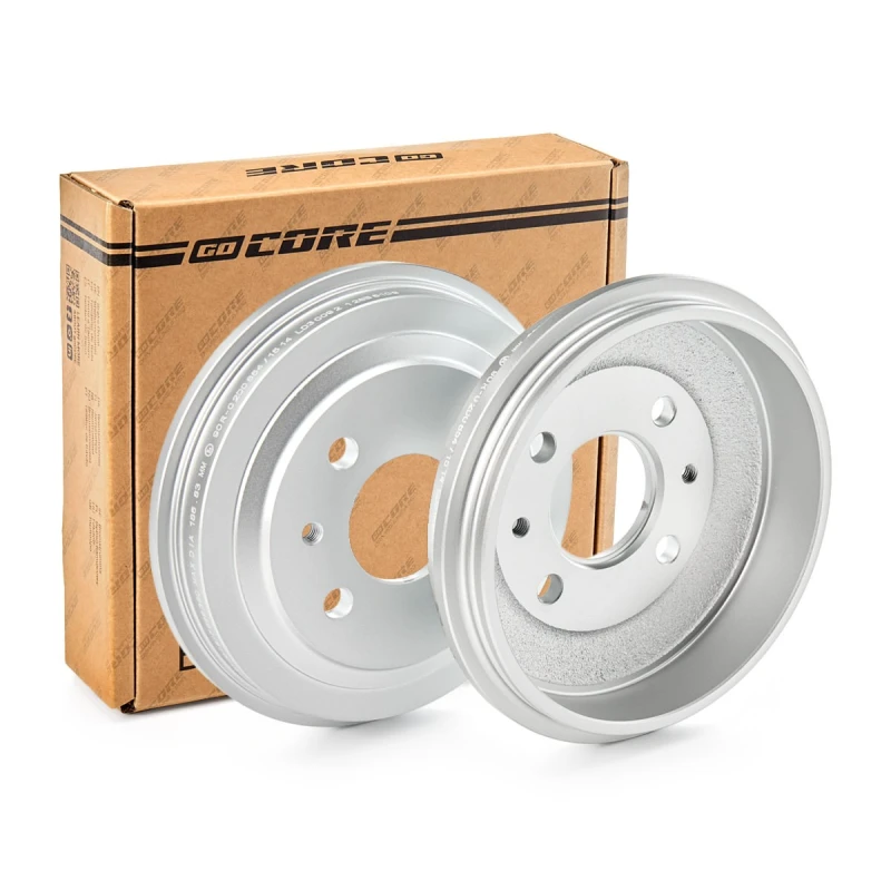 Image of goCORE GCA230016 Brake Drum 219mm, without wheel bearing Brake Drum (123)