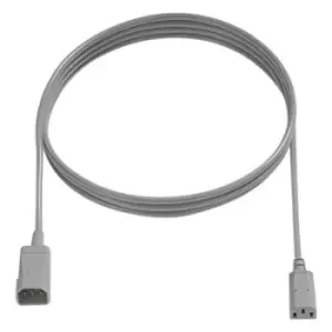 image of Bachmann 356.974 C13/C14 appliances Cable Grey 2.00 m