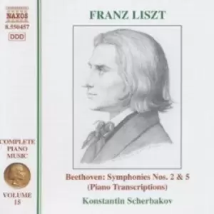 Image of Complete Piano Music - Volume 15 by Franz Liszt CD Album