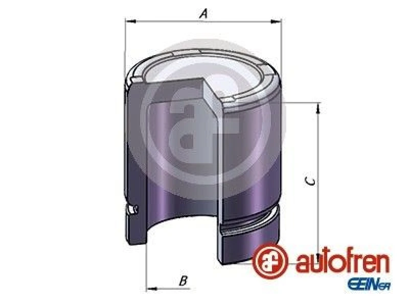 Image of AUTOFREN SEINSA Brake caliper piston AUTOFREN SEINSA D025639