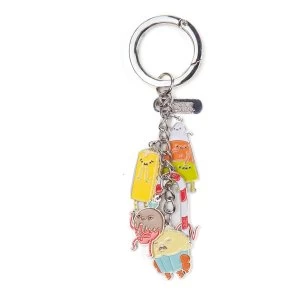 Image of Adventure Time - Candy People Keychain - Multi-Colour