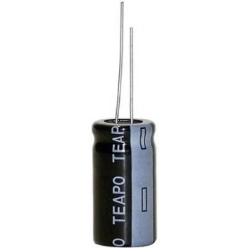 image of Teapo SY 4700 uF16V 16x32mm Electrolytic capacitor Radial lead 7.5mm 4700 16 V 20 x L 16mm x 32mm