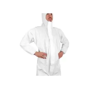 image of Vira-chem disposable coverall white xl - White - White - Click