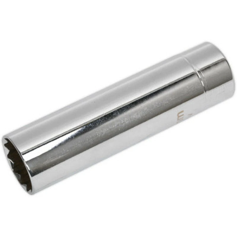 Image of Loops 14mm Thin Walled 12-Point Spark Plug Socket - 3/8" Sq Drive - Magnetic Retainer Multi