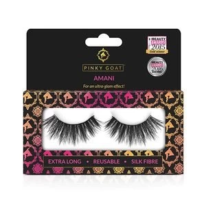 image of Pinky Goat Silk False Eyelashes - Amani