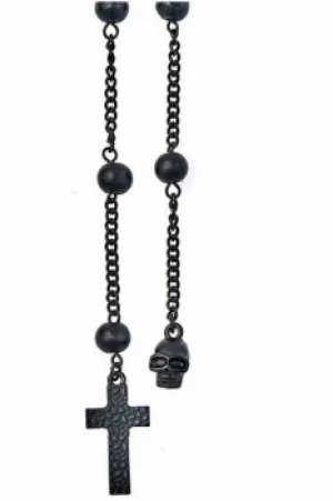 Image of Icon Brand Jewellery Estranged Times Necklace JEWEL P1046-N-BLK