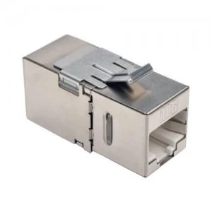 Image of Tripp Lite Cat6a Straight Through Modular Shielded In Line Snap In Cou