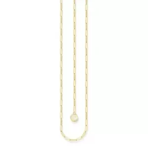 Image of Charmista Gold Plated Cold Enamel Necklace X2089-427-39