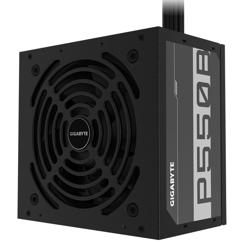 Image of Gigabyte P550B power supply unit 550 W 20+4 pin ATX ATX Black