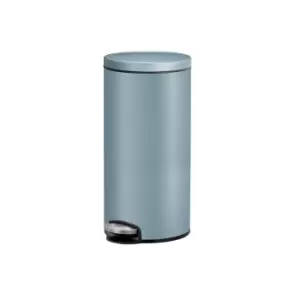 EKO Eva 30 Litre Steel Pedal Bin Blue