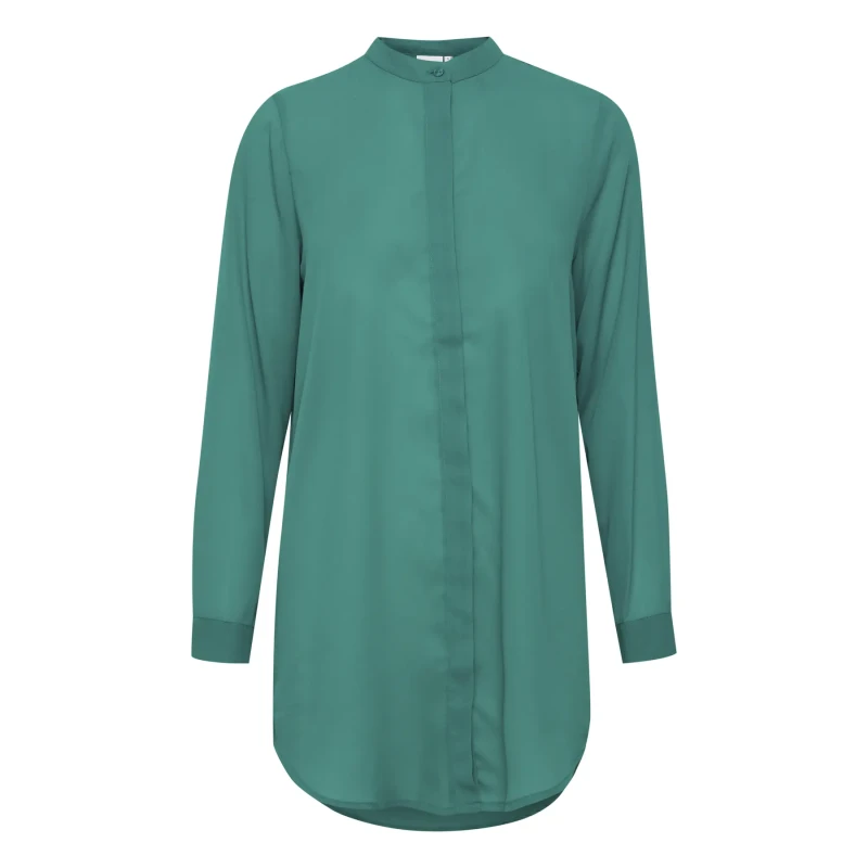 Image of Ichi Long blouse For Her Ichi Cellani SH2 Vert Female 38
