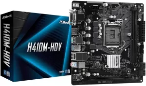 image of ASRock H410M HDV Intel Socket LGA1200 H5 Motherboard