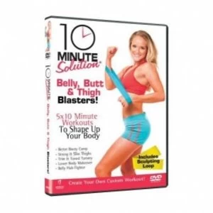 image of 10 Minute Solutions Belly Butt & Thigh Blaster DVD