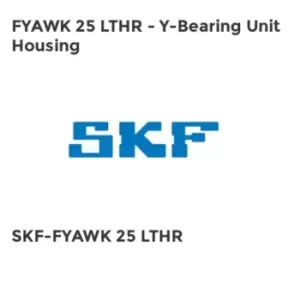 image of FYAWK 25 LTHR - Y-Bearing Unit Housing