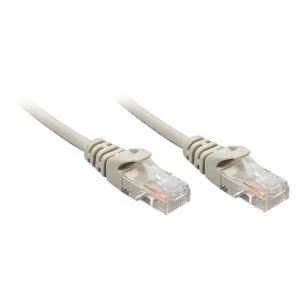 image of Lindy 48366 networking cable 7.5 m Cat5e U/UTP (UTP) Grey