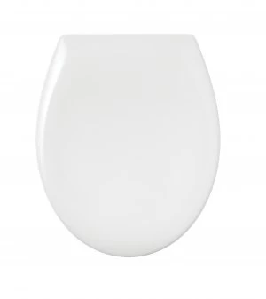 image of Wickes Thermoplastic Toilet Seat - White