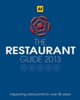 Image of Restaurant Guide 2013 Book