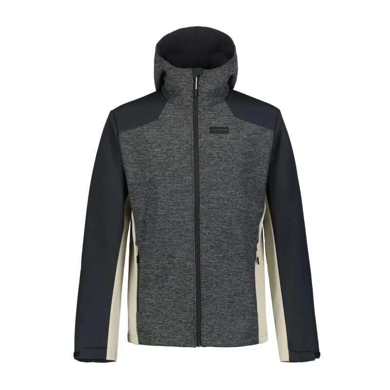 Image of Technical Softshell Hiking Jacket Icepeak Beedeville Noir Male 48