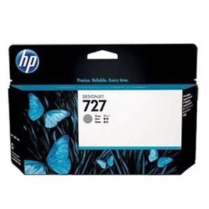 Image of HP 727 Grey Ink Cartridge 300ml