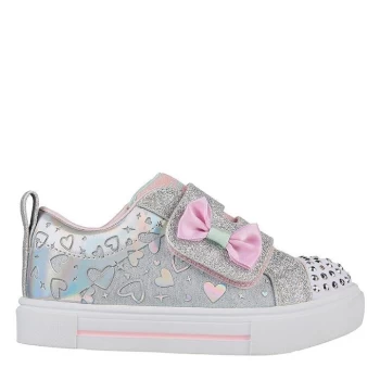 Skechers Twinkle Sparkle Heather Trainers Infant Girls - Grey