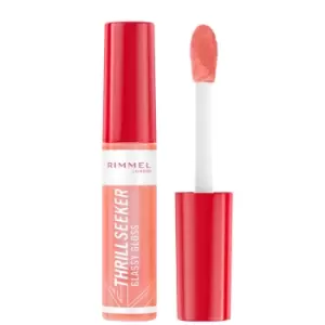 image of Rimmel London Thrill Seeker Glassy Lip Gloss 10ml (Various Shades) - 250 Peachy Vibes