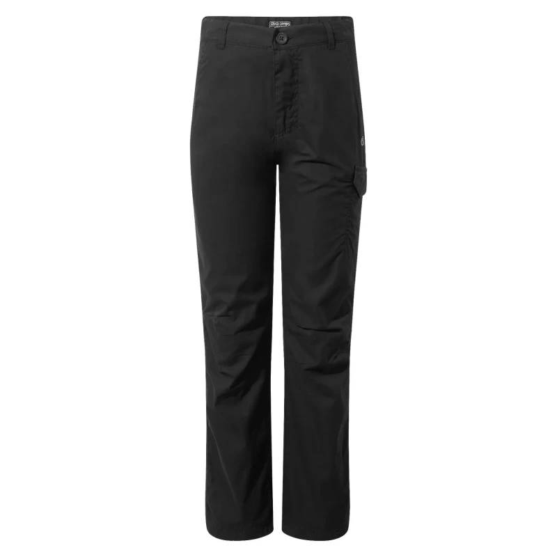 Image of Craghoppers Boys Kiwi II Winter Lined Cargo Trousers 3-4 years - Waist 21-21.5' (53-54cm) Black CKJ097B-800-3