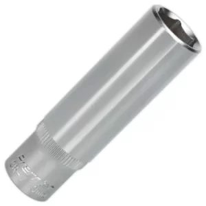Image of Sealey S3813D Walldrive Socket 13mm Deep 3/8"sq Drive