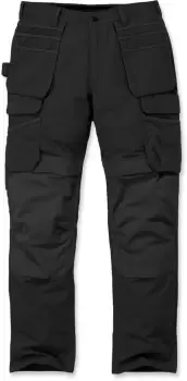 Image of Carhartt Emea Full Swing Multi Pocket Pants, black, Size 30, black, Size 30