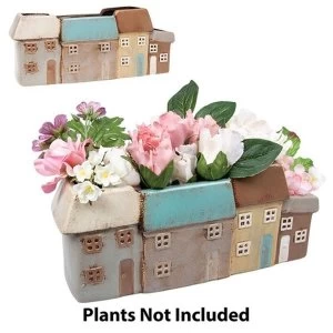 Image of Village Pottery 4 Houses Planter