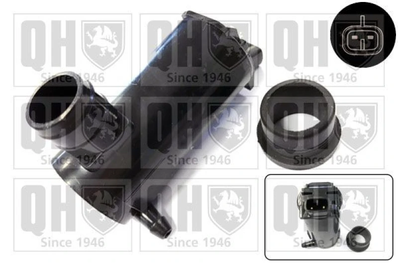 Image of QUINTON HAZELL Windscreen washer pump QUINTON HAZELL QWP050