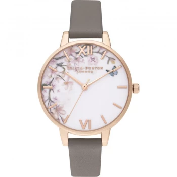Image of Pretty Blossom Demi London Grey & Rg Watch