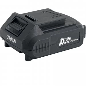 Image of Draper D20 20v Cordless Li-ion Battery 2ah 2ah