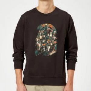 Image of Marvel Avengers Infinity War Avengers Team Sweatshirt - Black