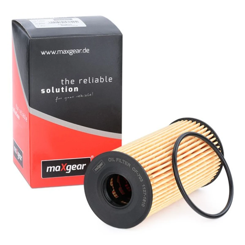 Image of MAXGEAR 26-0793 Oil filter Filter Insert, with gaskets/seals Oil Filter (7)