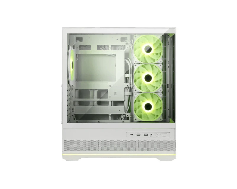 Image of MSI MAG PANO 110R PZ ATX Mid-Tower PC Case - White 4711377293198