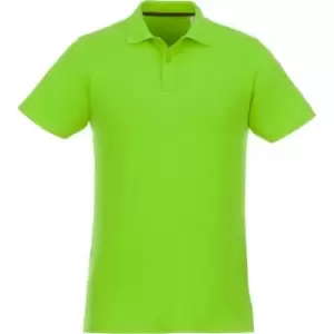 image of Elevate Mens Helios Short Sleeve Polo Shirt (L) (Apple Green)