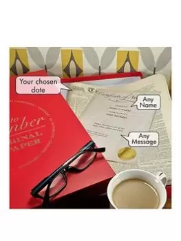 Image of Signature Gifts Original Newspaper In Gift Box, Women