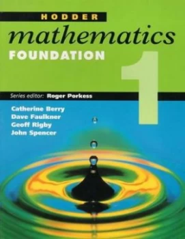 Image of Hodder Mathematics. Foundation 1 by Catherine Berry Paperback