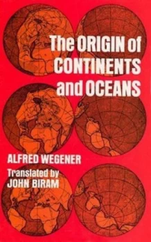 Image of The Origin of Continents and Oceans by Alfred Wegener Book