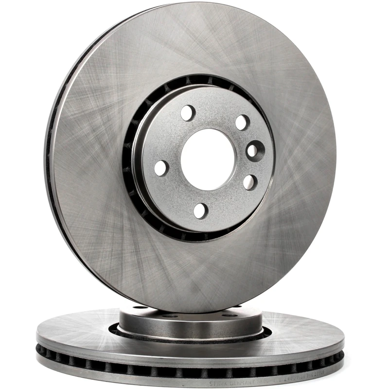 Image of STARK SKBD-0022480 Brake disc Front Axle, Vented, Cast Iron, Uncoated, Untreated, without bolts/screws Cast Iron Brake Disc (82)