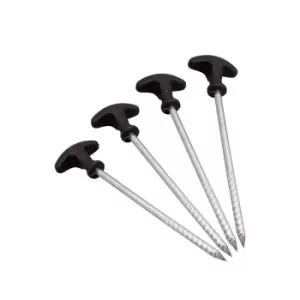 Image of Pack of 4 Heavy Duty T Shaped Tent Pegs