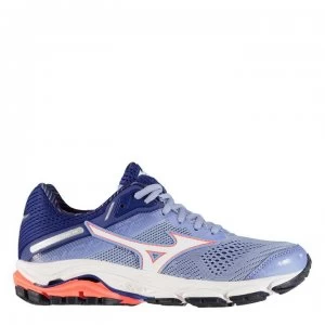 Image of Mizuno Wave Inspire 15 Ladies Running Shoes - Purple/White