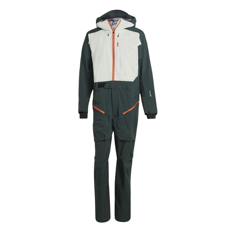 Image of adidas Terrex 3-Layer GORE-TEX Snow Suit Adults - Green Green S